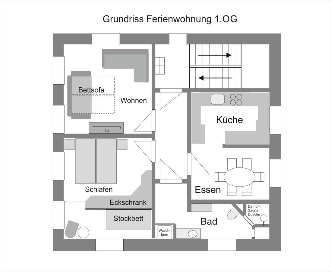 Ferienwohnungen Im Fuerstenland 고싸우 외부 사진